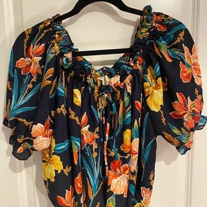 Ladies flower blouse